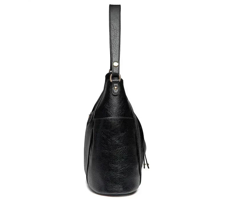 Greta | Borsa in Pelle con Frange