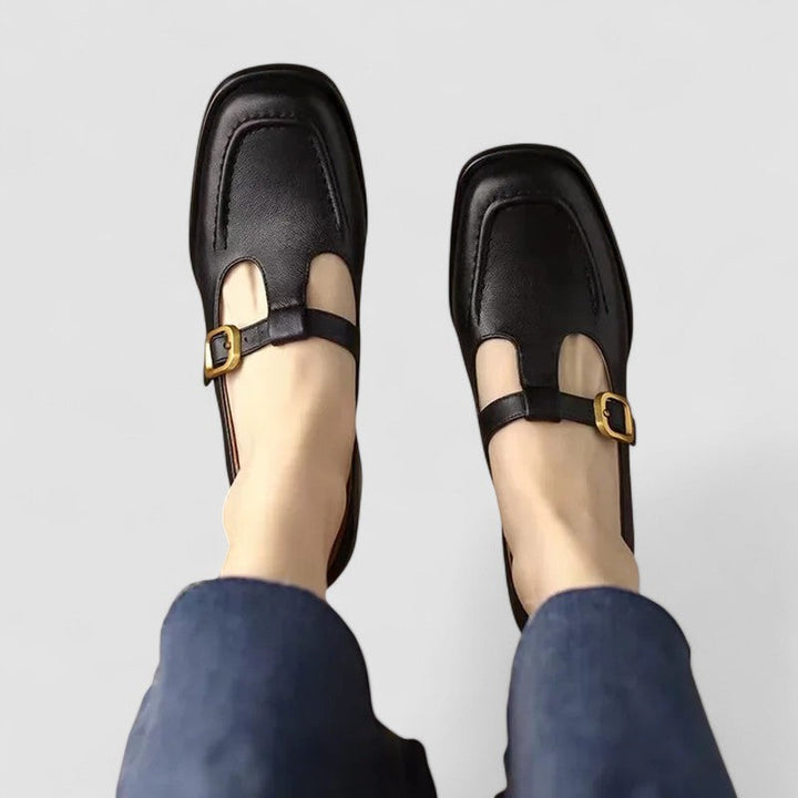 Caterina | Scarpe Mary Jane con cinturino a T ortopediche