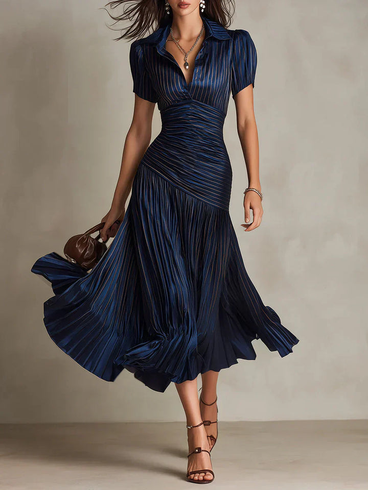 Elisabetta | Abito Maxi Chiffon Vintage Elegante